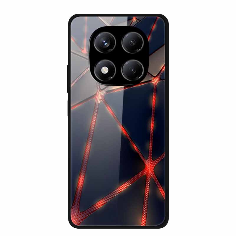 Luxury Case For Redmi Note 14 Pro 4G Tempered Glass Cover For Xiaomi Redmi Note14 Pro 4G Phone Cases Fashion Protective fundas