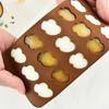 Multicavity Double Heart Summer Drink Ice Tray Love Shape Chocolate Candy Jelly Baking Tool Cake Decor Soap Candle Silicone Mold