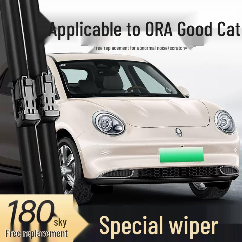 Compatible Frameless Wiper Blade - Great Wall Ora Haomao GT 21/22/23 Models, Special Rubber Strip Accessory Ora Haomao GT 2022-2025