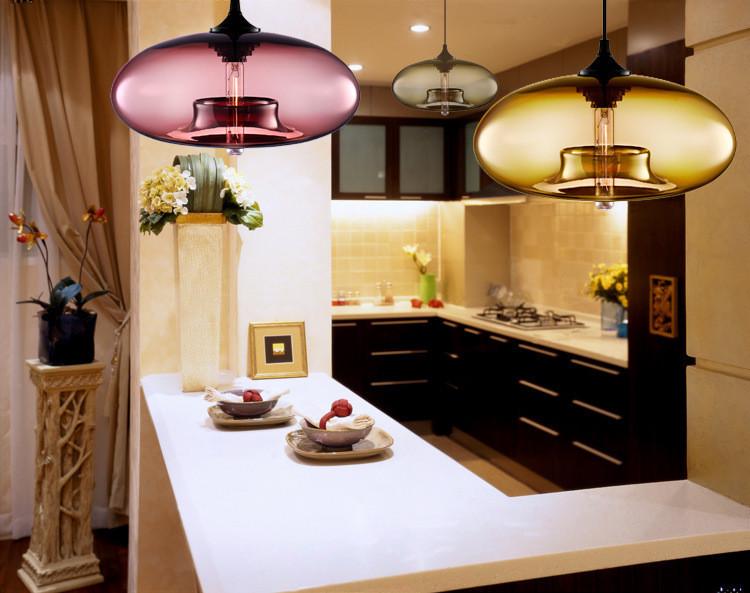 Nordic Retro Glass Pendant Light for Bar, Bedroom, Living Room, or Study