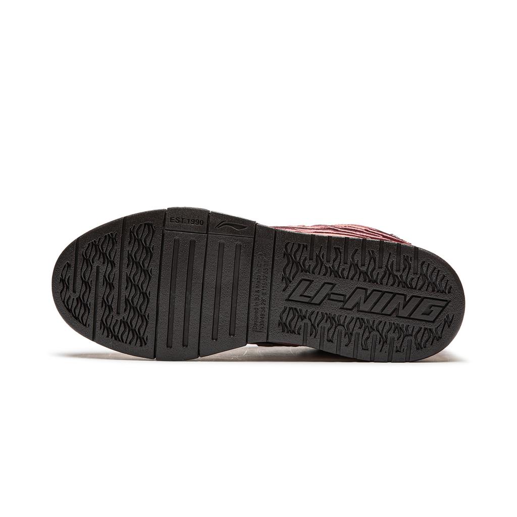 Li Ning We Wo Pro Special Story Edition Slip Resistant Durable Patchwork Upper Fashion Versatile Lightweight Comfortable Low Top Skate Shoes AECU011-4