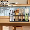 Cutlery Holder Flatware Organizer Kitchen Spoon Fork Utensil Storage Basket Metal Large Capacity Home Cooking Accessory