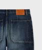 PLAC [Shiota Made] Gardener Straight Denim_Rust Washed
