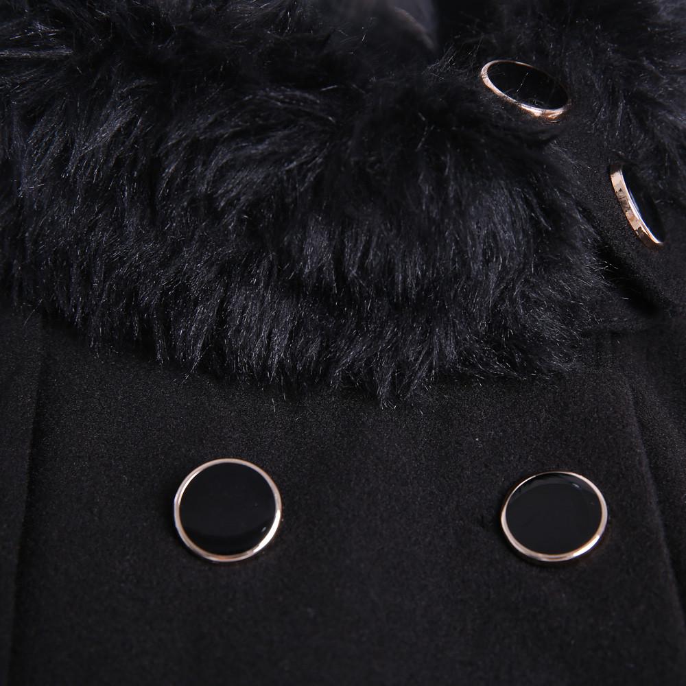 Women Warm Slim Coat Jacket Thick  Overcoat Long Winter Outwear