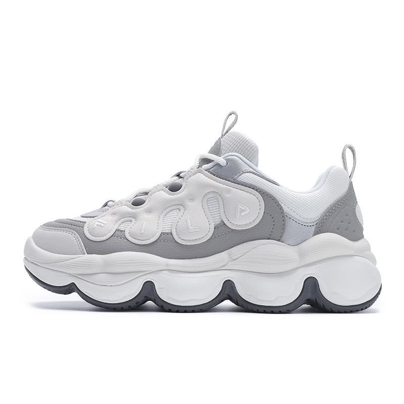 New FILA PEASE Low Top Casual Shoes Women's Dolphin Gray F12W541114FPB