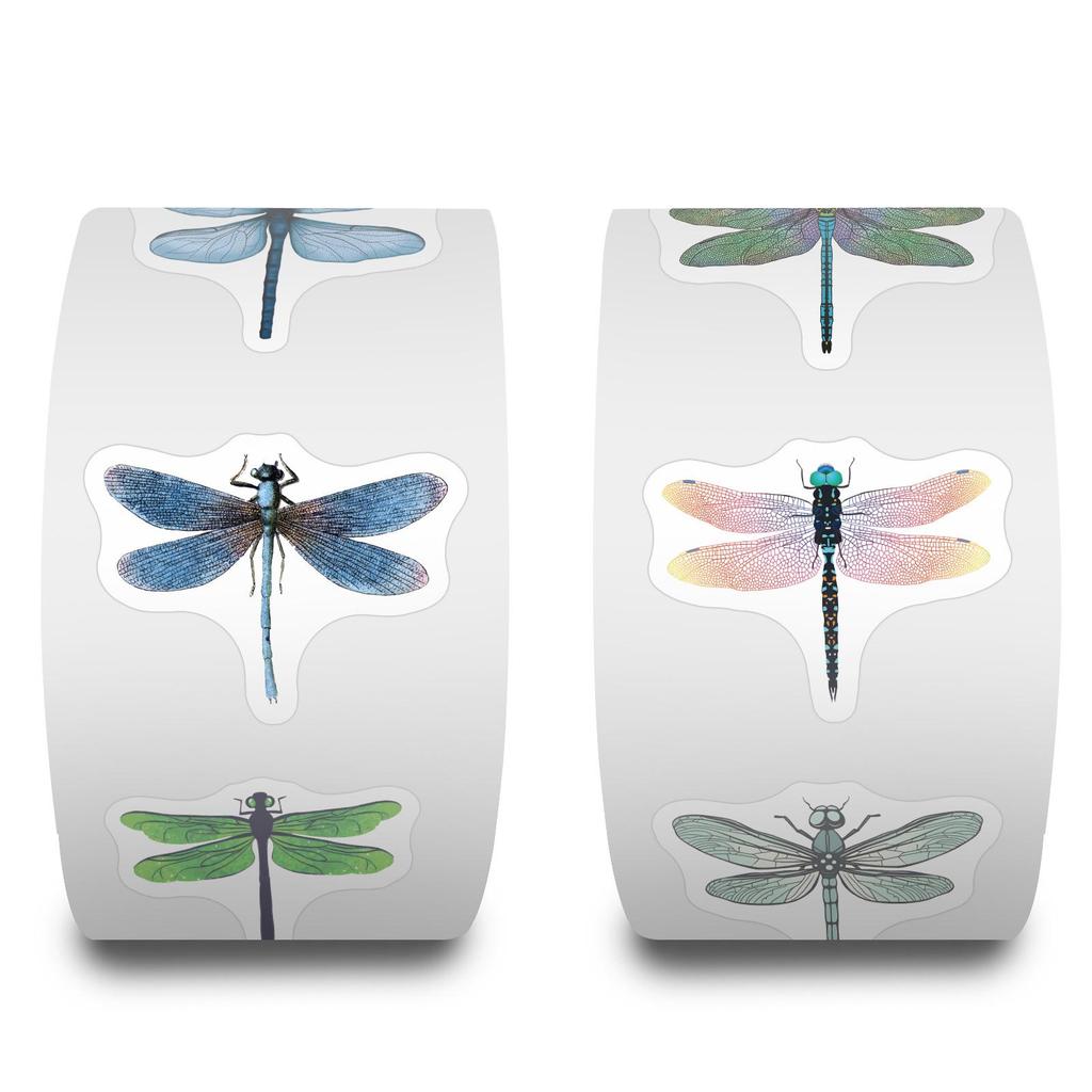 500 Sheets Dragonfly Washi Tape Stickers for Journals & DIY Projects