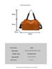 Women's Lightweight Large Capacity Travel Bag - Fashionable & Versatile for Sports and Fitness