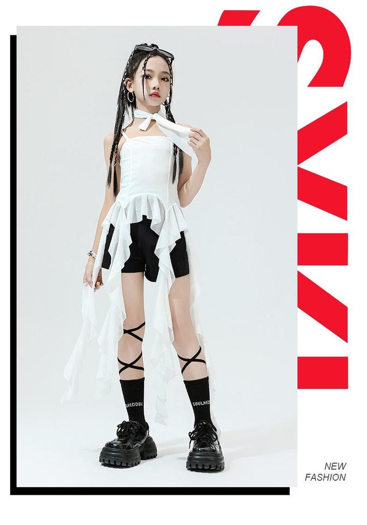 Trendy Summer Hip Hop & Jazz Dance Outfits for Girls