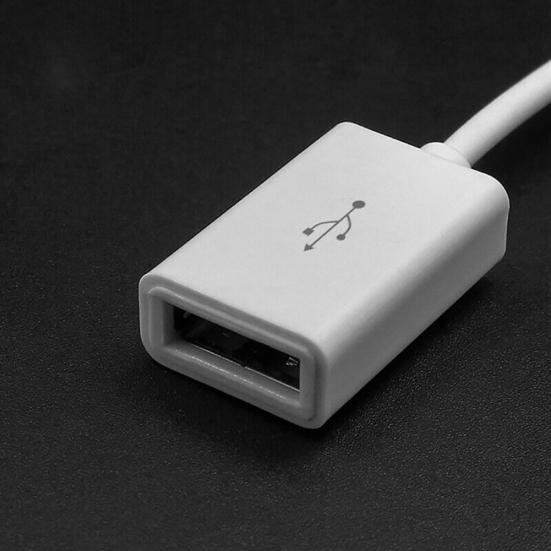 DOONJIEY Car MP3 Sync 3.5mm Male Aux Audio Jack to USB 2.0 Female Adapter Cable