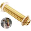 3/4inch Brass Pipe Fitting Connectors for Water Tanks Male Full Thread Fitting Water Tanks Jointer Connectors Replacement