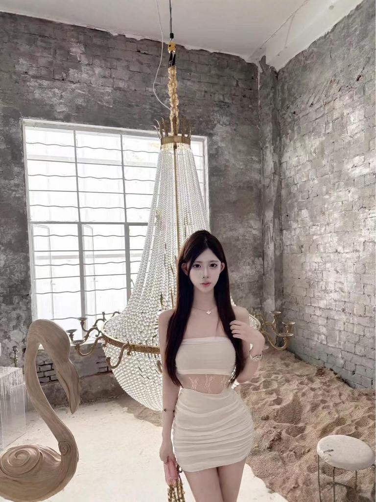 Women's Summer Sexy Lace Patchwork Camisole Dress with Sleeves: Slimming Bodycon Skirt - Japanese Korean Casual Style
