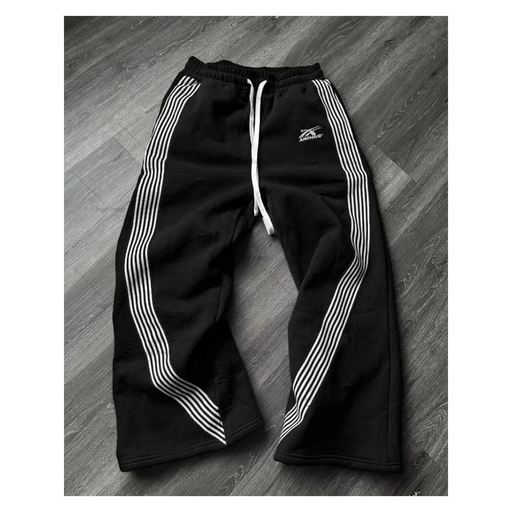 ZYLLO Barevné Street Hip-Hop Tepláky Y2K Harajuku Retro Kalhoty se širokými nohavicemi Americká Oversized Móda Volné a Všestranné Neformální