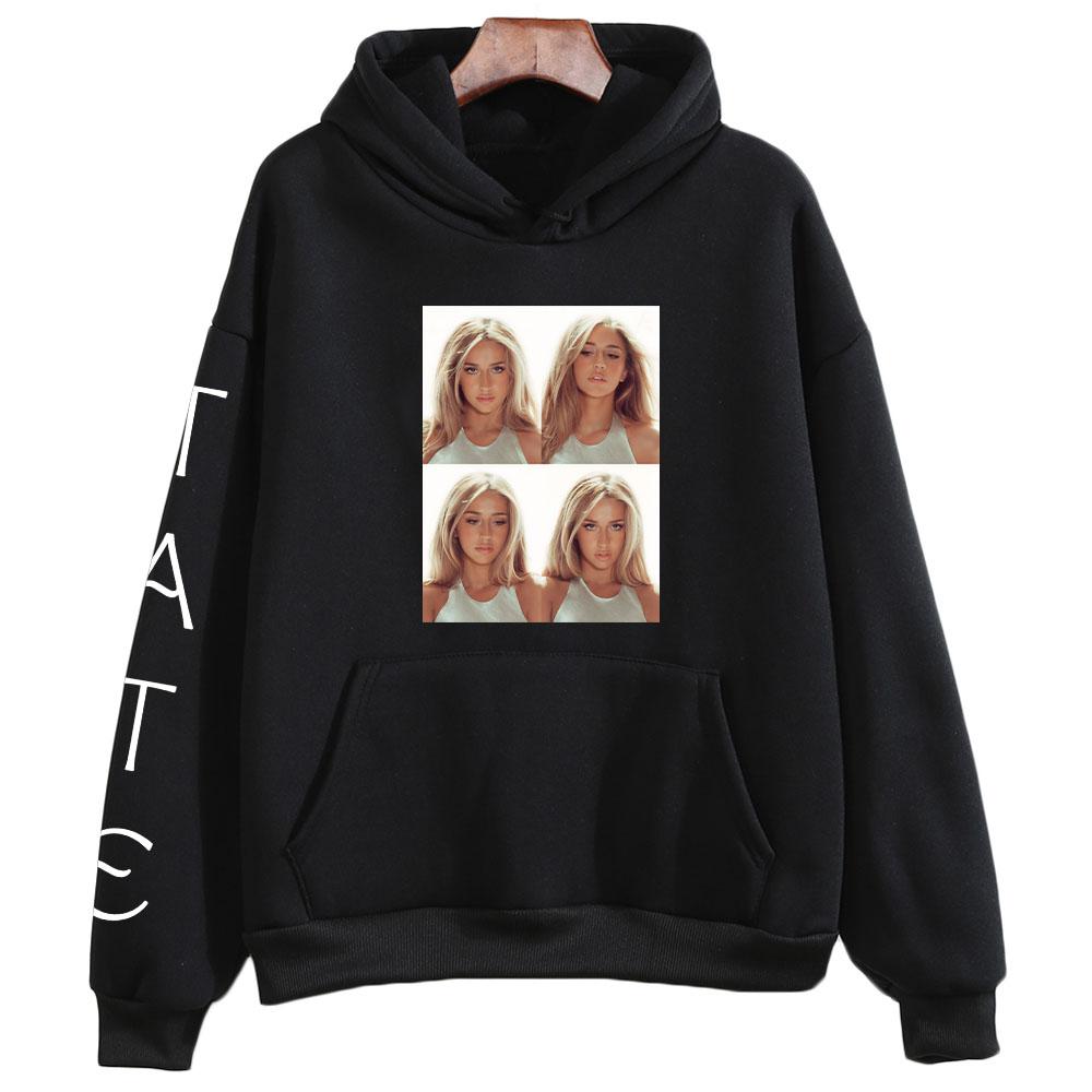 Tate McRae Mind Pullover Hoodie Mode Lässige Hoodies Damen Herren Langarm Kapuzenpullover Streetwear Pullover Trendige Oberteile