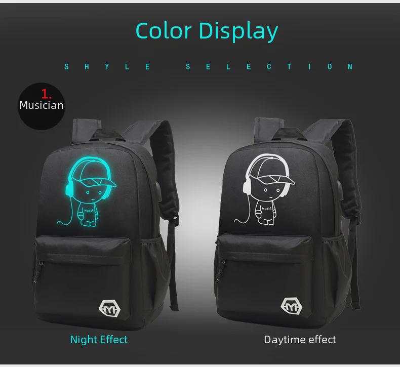 Men's Trendy Korean-Style Backpack for Boys and Teens