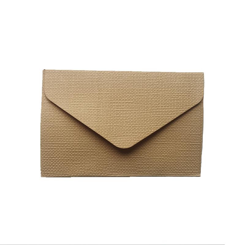 20pcs 7*10.5cm Linen Textured Triangle Envelope Vintage 8color Blank Envelope Card Scrapbooking Letter Gift Supplies
