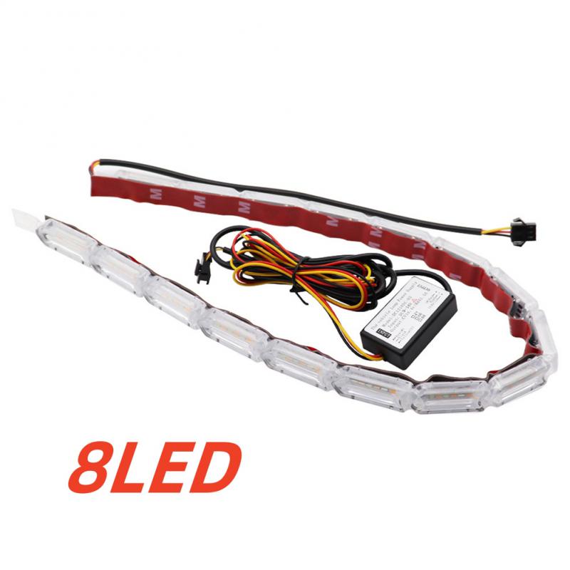 

2/1 шт. супер яркие светодиодные дневные ходовые огни водонепроницаемые гибкие автомобильные DRL стримеры поворотные указатели поворота автомобильные фары световые полосы