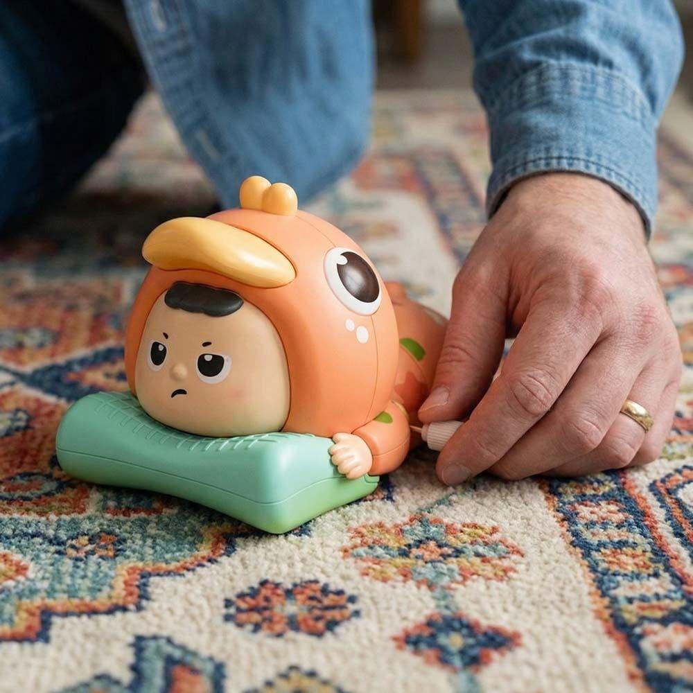 Clockwork Climbing Crawling Baby Toys Learns To Crawl Twist Walking Duck  Baby