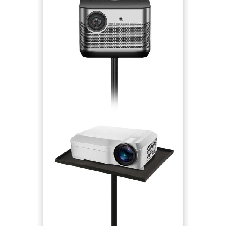 Sound Card Projector Tray Live Microphone Tripod Stand Camera Laptop Platform Holder Telescopic Rod Standing Tray