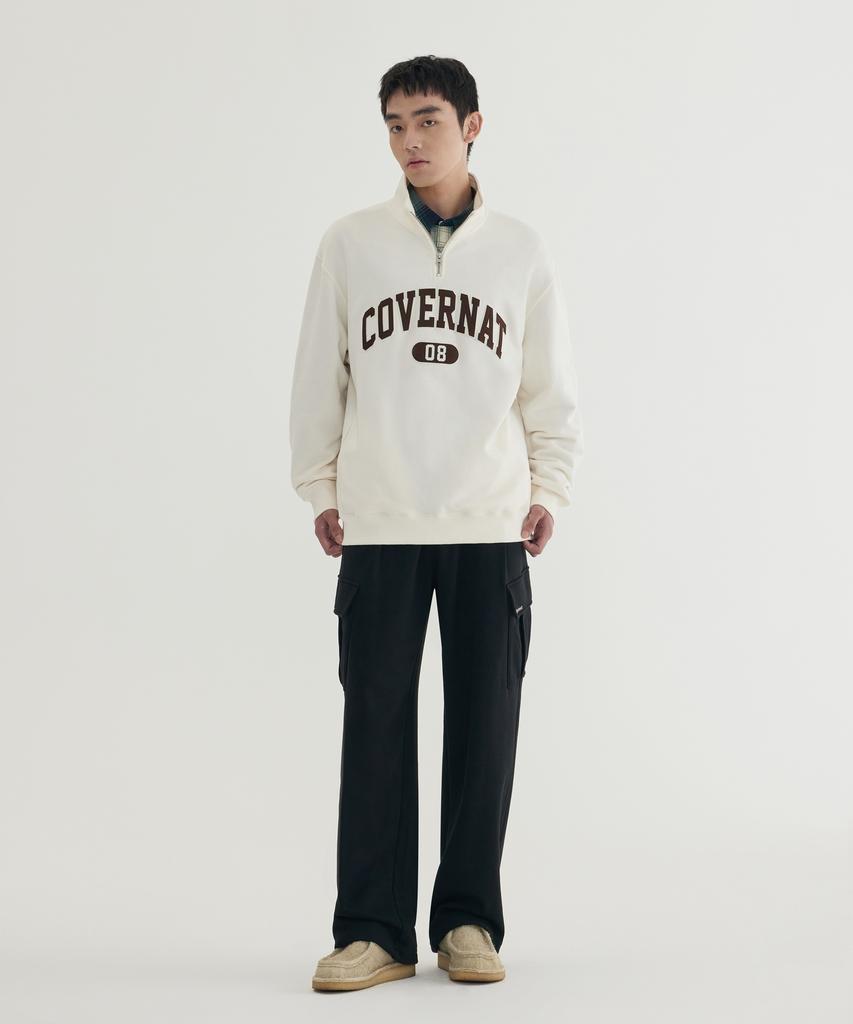 COVERNAT Small Authentic Cargo Sweatpants Black