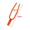 200 Pcs Climbing Wall Plastic Clips Gardening Vine Forks Fixing Fasteners Reusable Plants Pp Stolons Fastening Clamps Fixator