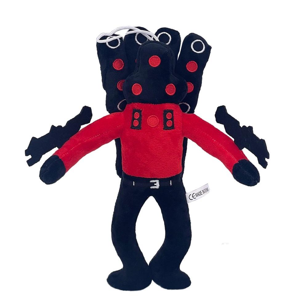 Skibidi Toilet Bosses Titan TV Man Cameraman Peluche per Fan e Amici Bellissimi Animali di Peluche Bambola Regalo di Natale