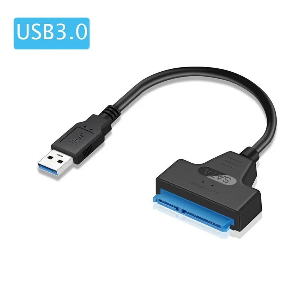

SATA to USB3.0/Type C Cable Up to 6 Gbps for 2.5 Inch External HDD SSD Hard Drive SATA 3 22 Pin Adapter USB 3.0 to Sata III Cord