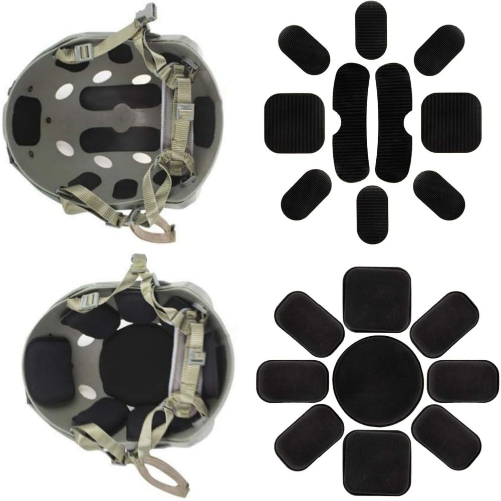 Helmet Inner Pad 19 Pieces Helmet Pad Protective Pad EVA