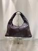 Woven shoulder bag underarm bag spring and summer new bag women's bag handmade high-texture dumpling bag tide
