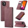 Wallet Case for iPhone 12 - Leather/PU, Wine