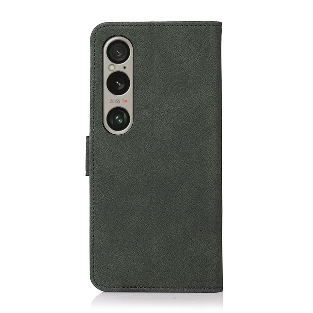 KHAZNEH For Sony Xperia 1 VI Case Protective PU Leather Magnetic Flip Wallet Phone Cover