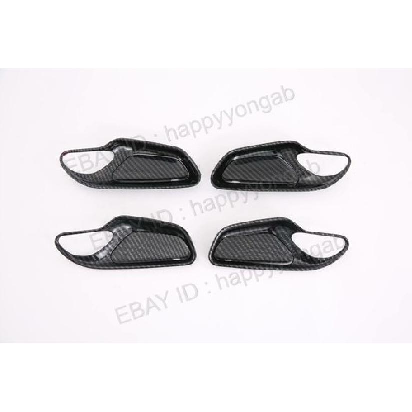 Inner Carbon Fiber Door Handle Bowl Cover Trim For -2024 Lexus UX 200 250h