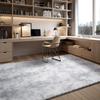Indoor Plush Area Rugs, 2.74 X 3.66m Soft Plush Carpet, Furry Shag Area Rugs for Living Room, Bedroom, Modern Home Decor Aesthetic Long-Pile Rug,
