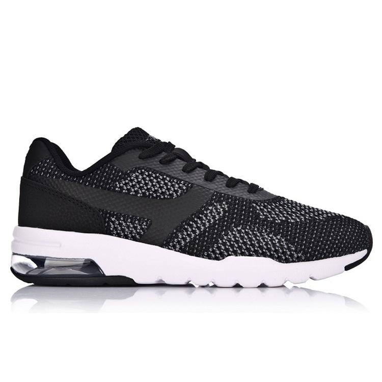 Li Ning Bubble Casual Shoes Women's Low Top Black/Gray AGCM046-4