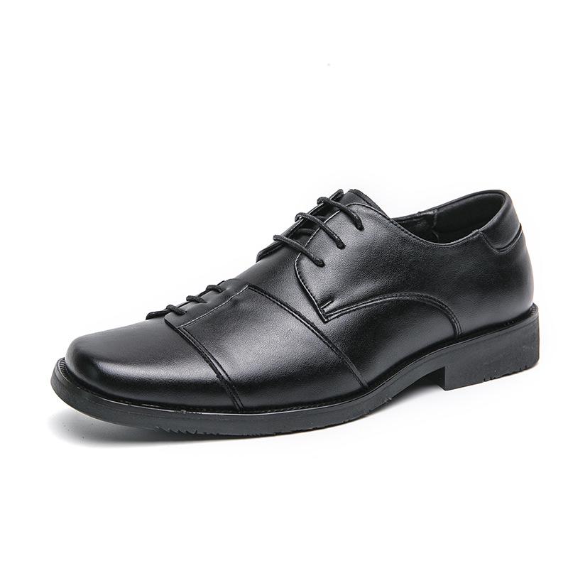 Large size 48 square head leather shoes men's business dress casual fashion trend shoes wedding party wedding shoes
