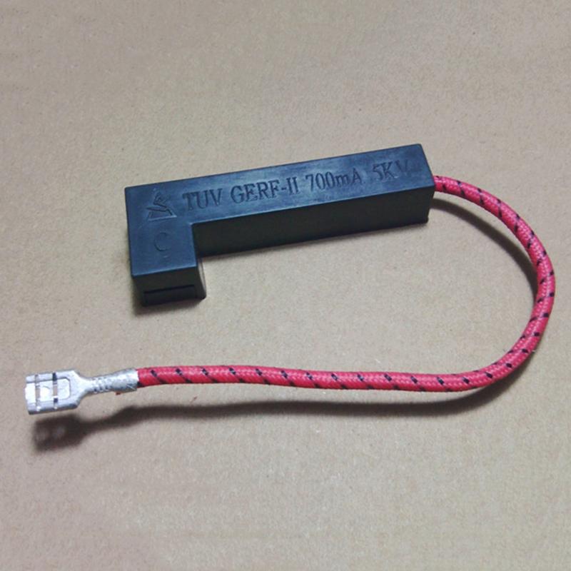 Microwave Fuse 700mA 220V 5.2x1.1cm/2.05x0.43in Ceramic Tube Fuses 20A 250V For Microwave Oven