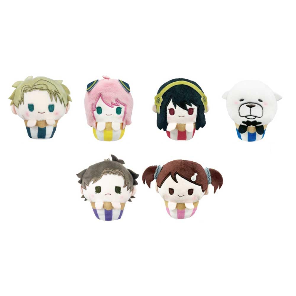 

TV Anime x Cupcake Tapi Plush Box SPY FAMILY 6-Piece
