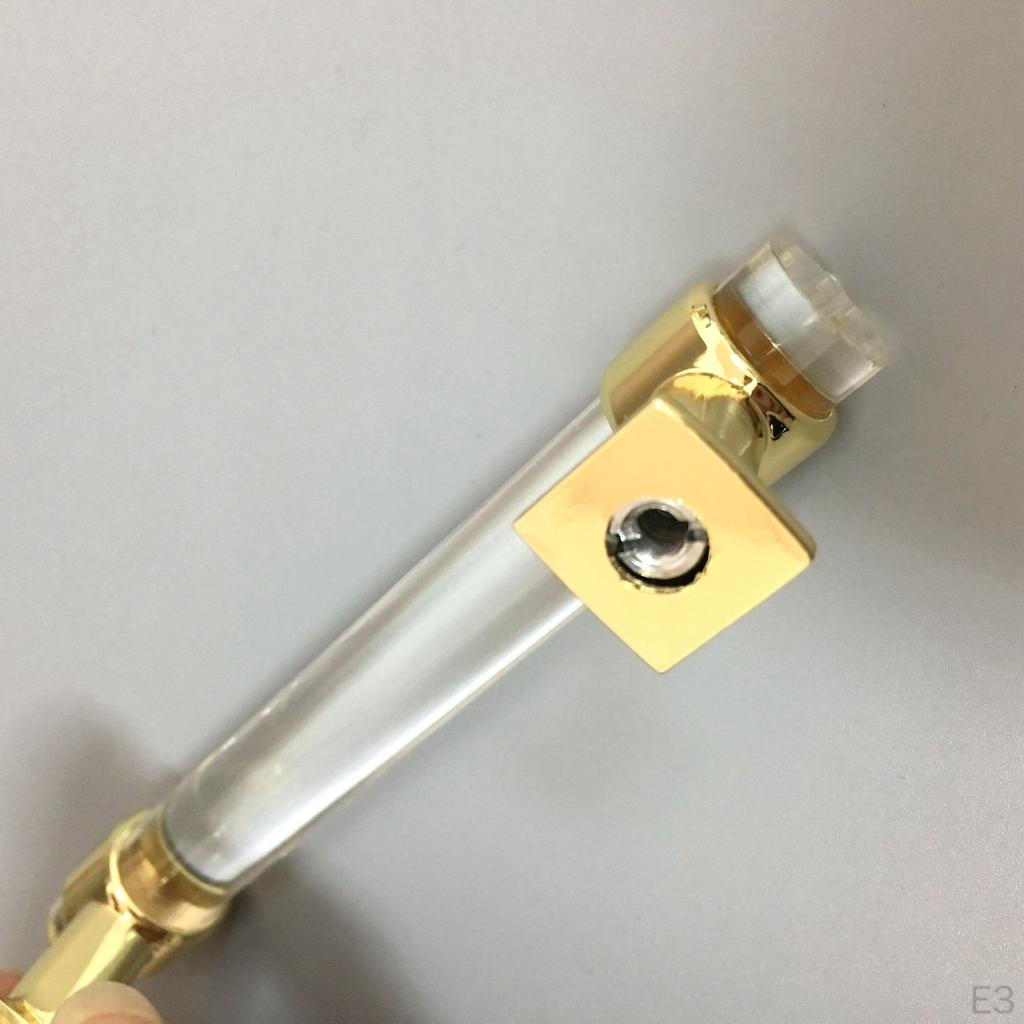 Acrylglas Tür Schrank Schublade Knopf Hardware Home Dekoration Gold