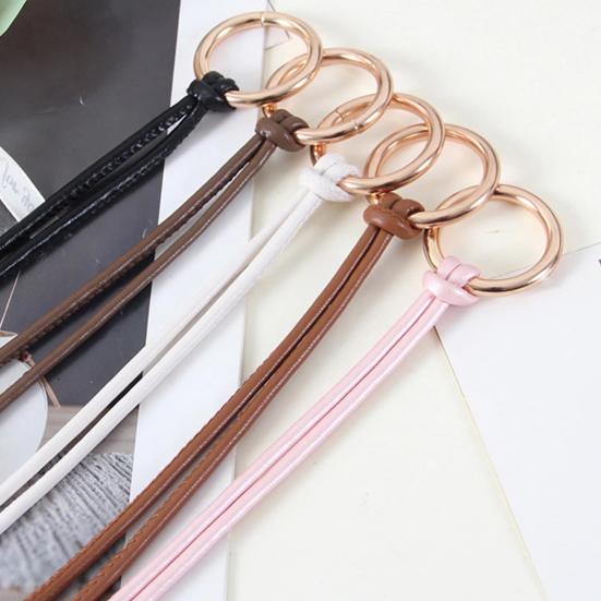Imitation Belt Fashion Lace-up Decorative Waistband Leather Accessory