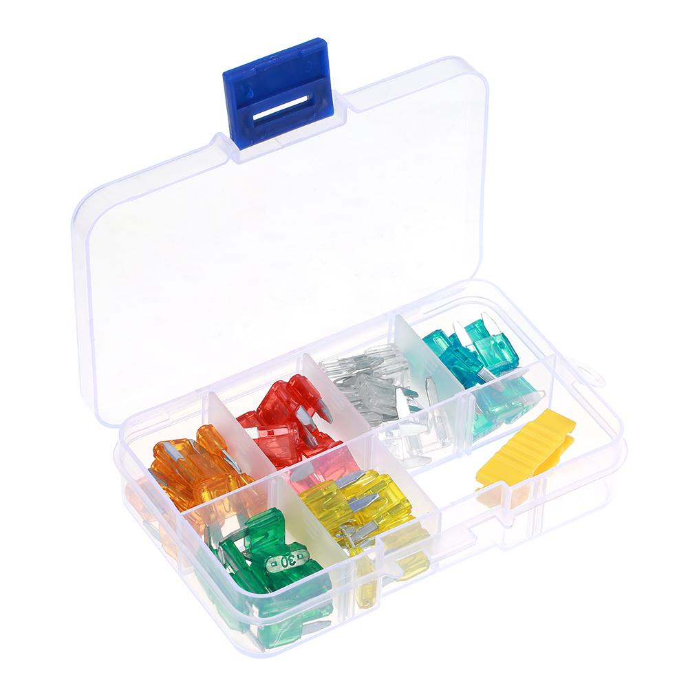 Set 60 Fusibili Mini Lamellari Misti 5A-30A Per Auto, Camion E Moto - Ricambi Per Impianto Elettrico - Foto 2
