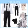 Exquisites japanisches Anime Bungo Stray Dogs Nakajima Atsushi Cosplay Kostüm Uniform Anzug