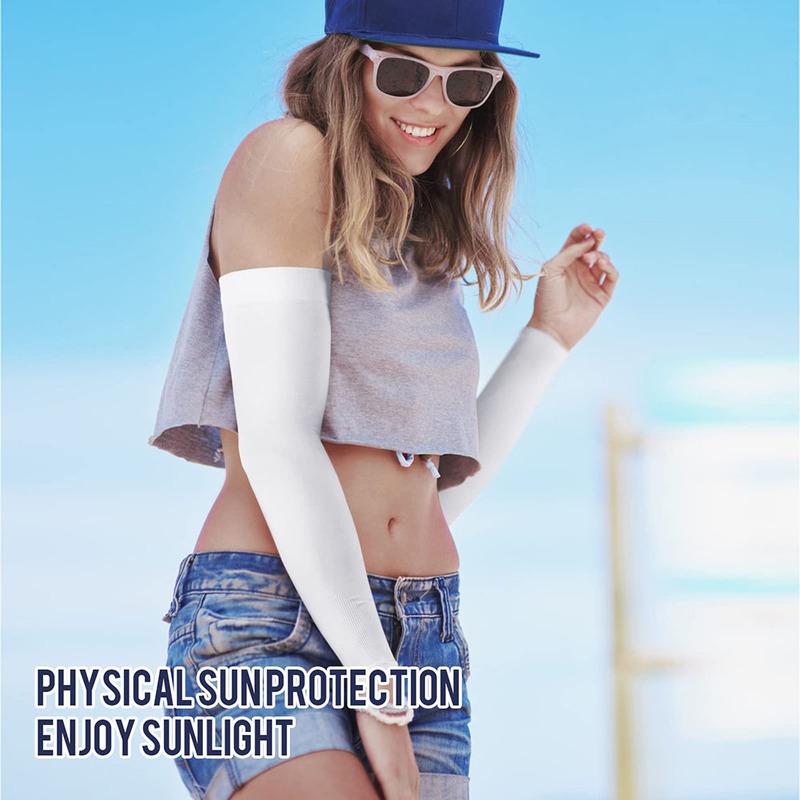 UV Sun Protection Arm Sleeves for Men Women Youth Cover Arms, Compression Sun Sleeves Sports Outdoor Baseball Volleyball Cycling