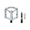 CRANK BROTHERS MTB Flat Pedals Stamp 2 S Raw Silver 2020