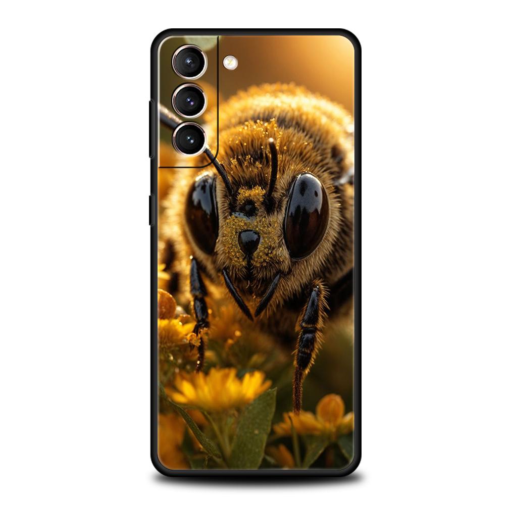 Bugs bees scientific decomposition Phone Case for Samsung Galaxy S24 S23 S22 S20 S21 FE Ultra S10 S10E S9 S8 Plus Soft TPU Shell