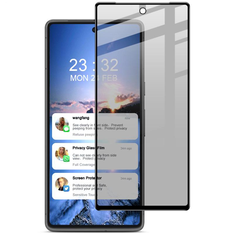 

IMAK Для Google Pixel 7 5G Захисне скло для екрану з повним покриттям та захистом від шпигунства, з повним клеєм Type A