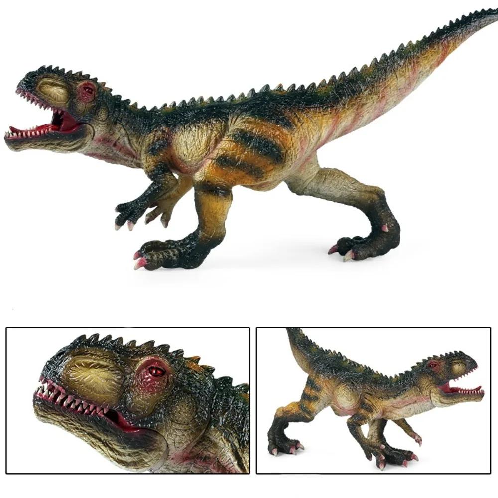 Movable Jaw Dinosaur Action Figure Tyrannosaurus Prehistoric Dinosaur Model Pvc Animals Model Spinosaurus Figurine Collection