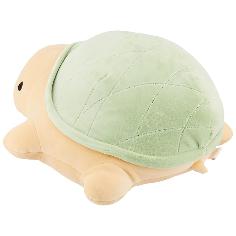 Ribheart Bolster Marshmallow Aquamie Turtle (approx. 27cm total length) Plush Toy Waist Support 88301-51