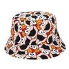 2023 Custom Sublimation Printing Double-Sided Bucket Hat All Over Printing Reversible Bucket Hats