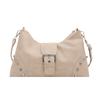 Large Capacity Riveted Retro Bag Women's Autumn and Winter New Casual Shoulder Crossbody Bag Textured Commuter Dumpling Bag