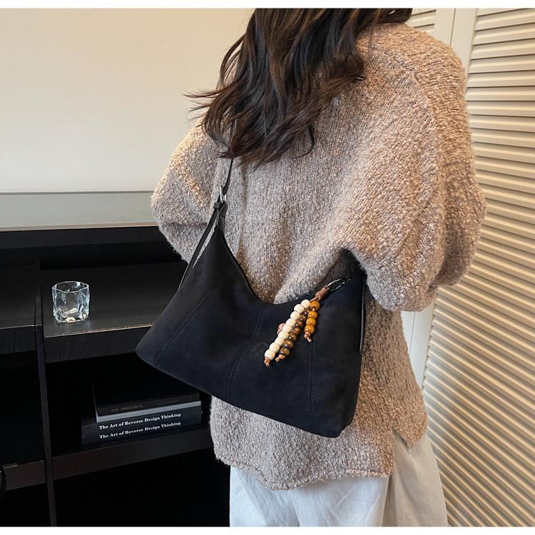 IELGY Ladies Messenger Bag Retro Commuter Shoulder Armpit Dumpling Bag