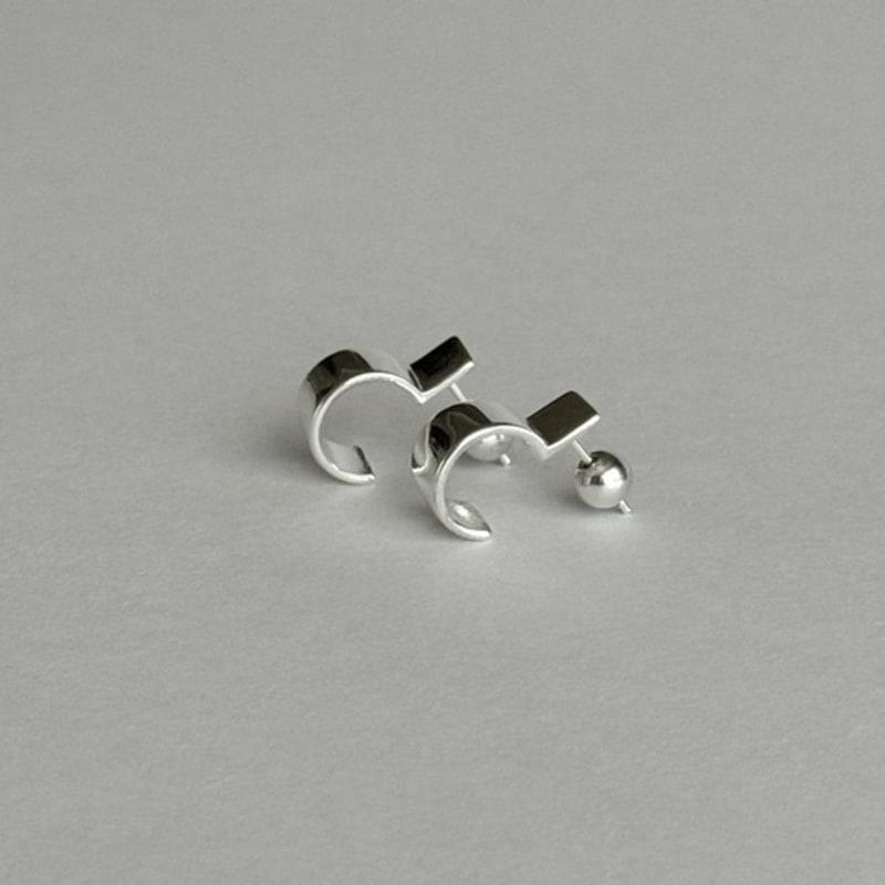 THE BORING Diagram Earrings